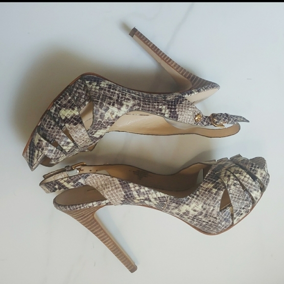 🔥 Guess HABEN python platform heel sz 7.5 - Picture 2 of 8